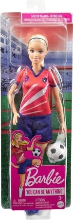 Barbie: lalka kariera Piłkarka HCN17 - Mattel