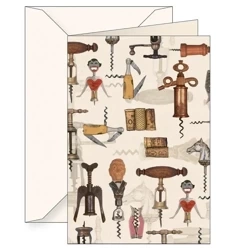 Karnet B6 + koperta 5798 Otwieracze do wina - Tassotti