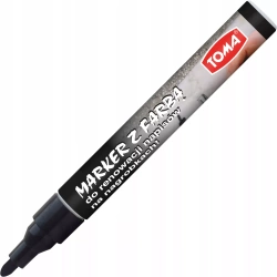 Marker permanentny czarny Toma 1 szt.