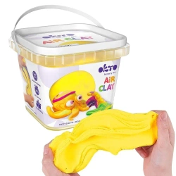 Zestaw lekkiej powietrznej ciastoliny zólty 910ml - Okto