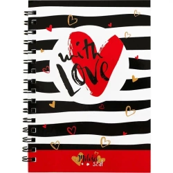 Notes na sprężynie With Love - Be-Happy Gifts