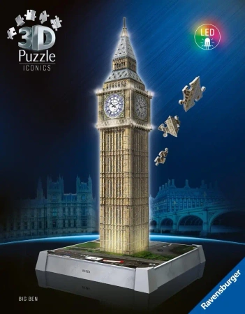 Puzzle 3D Iconics Big Ben - Ravensburger
