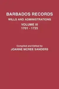 Barbados Records. Wills and Administrations - Joanne Sanders McRee