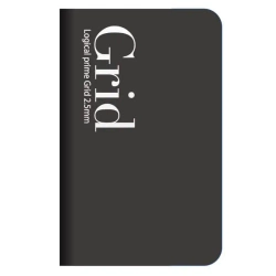 Notatnik A6 kratka Logical Prime Grid Slim 2.5mm - Nakabayashi