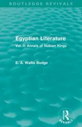 Egyptian Literature (Routledge Revivals) - Budge E. A. Wallis