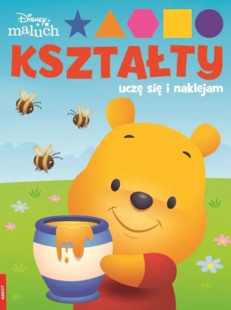 Disney Maluch. Kształty. Uczę się i naklejam - praca zbiorowa