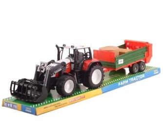 Traktor z łyżka i rozrzutnikiem - TOYS Paweł Wojda