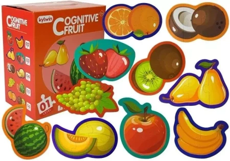 Puzzle edukacyjne dla niemowląt 40el - Leantoys