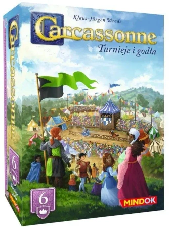 Carcassonne 3 Turnieje i Godła Edycja 6 - Bard Centrum Gier