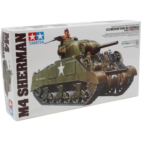 U.S. Medium Tank M4 Sherman - Tamiya