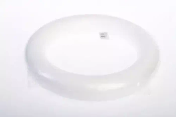 Styropianowa ozdoba choinkowa, koło