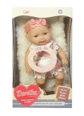 Lalka Dorotka śpiewająca i mówiąca po polsku 28cm - SWEDE