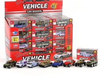 Auto metalowe 1:64 MIX - ADAR