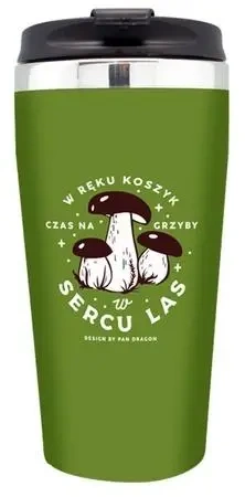 Kubek termiczny Hobby - Czas na grzyby - Pan Dragon