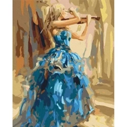 Malowanie po numerach - Skrzypaczka 40x50cm - Twoje Hobby