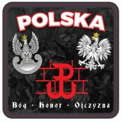 Podkładki pod kubek Patriotyczne, zestaw 2szt - Soliton
