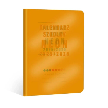 Kalendarz szkolny neon 2025/2026 - Kalpol