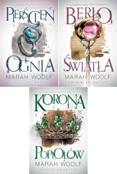Kroniki Atlantydy 1-3 PAKIET Marah Woolf Berło + Pierścień + Korona - Woolf Marah