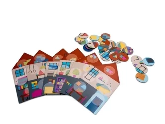 Obserwacyjna gra Lotto Wymarzony dom - BS Toys
