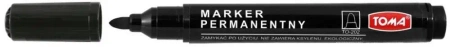 Marker permanentny 202 czarny (10szt)TOMA - TOMA
