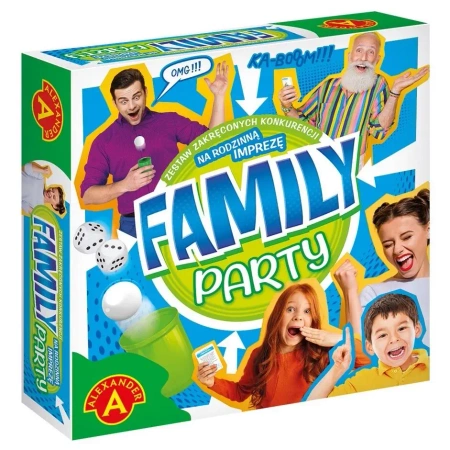 Zestaw gier imprezowyvh Family Party ALEX - Alexander