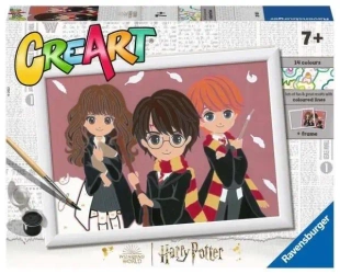 CreArt dla dzieci: Harry Potter - magiczna trójca - Ravensburger