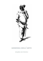 Komedia dell'arte. Książka do pisania - Tadeusz Nyczek (oprac.)
