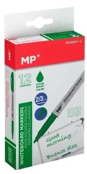 Marker do tablic 2,0/3,0mm zielony (12szt) - MP Main Paper