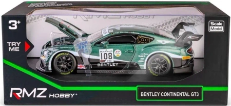 RMZ HOBBY 1:32 Bentley Continental GT3 2019 #108 - Daffi