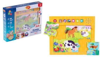 Puzzle dźwięki wokół nas wieś - Dumel