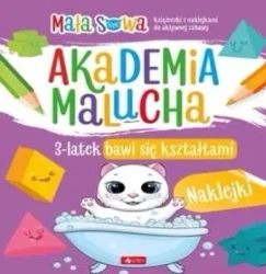 Akademia malucha. 3latek bawi się kształtami - pracaz biorowa