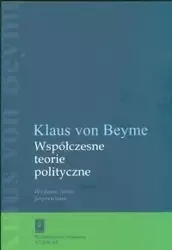 Współczesne teorie polityczne - Beyme Klaus