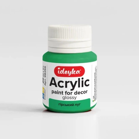 Farba akrylowa Górska łąka 20ml - Ideyka