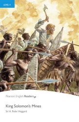 PEGR King Solomons Mines Bk/MP3 CD (4) OOP - Sir H Rider Haggard