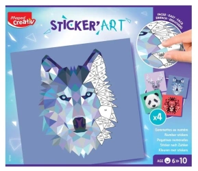 Przyklejanie po numerach Sticker Art CREATIV - Maped