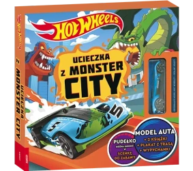 Mattel Hot Wheels. Ucieczka z Monster City - praca zbiorowa