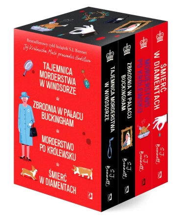 Pakiet Tajemnica morderstwa w Windsorze / Zbrodnia w pałacu Buckingham / Morderstwo po królewsku / Śmierć w diamentach - Bennett SJ