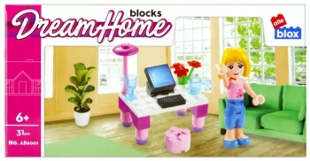 Klocki Konstrukcyjne 31 ElementÓw Girl Alleblox 492768