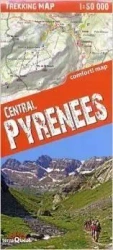 Trekking map Central Pyrenees(Pireneje) mapa - praca zbiorowa