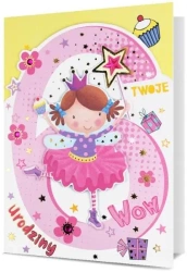 Karnet B6 Urodziny 6 - Pan Dragon