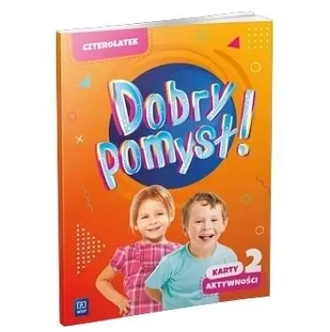 Dobry pomysł! Czterolatek. Karty aktywności cz.2 - praca zbiorowa