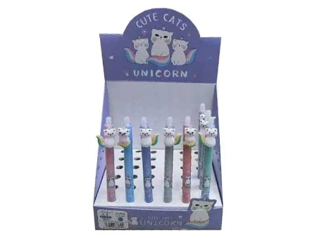 Długopis ścieralny kotek (36szt) - ADAR