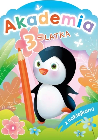 Akademia 3-latka z naklejkami - Anna Horosin