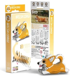 Pies Corgi Eugy. Eko Układanka 3D - Eugy