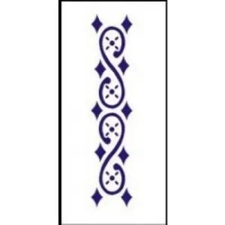 Szablon zmywalny 6x28cm - Galeria Hobby