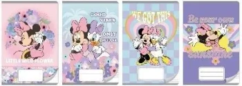 Zeszyt A5/16K kolor.trzy linie Minnie Mouse(20szt) - Beniamin