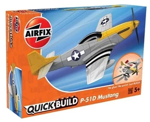 Model plastikowy QUICKBUILD Mustang P-51D - Airfix