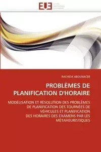 Problèmes de planification d''horaire - ABOUNACER-R