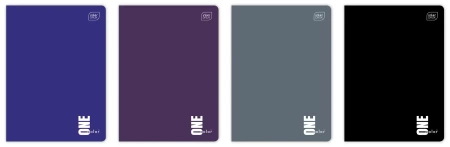 Zeszyt A5 80 k. kol. One Color, Interdruk
