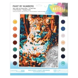 Malowanie po numerach - Leopard - Dalprint dpCraft